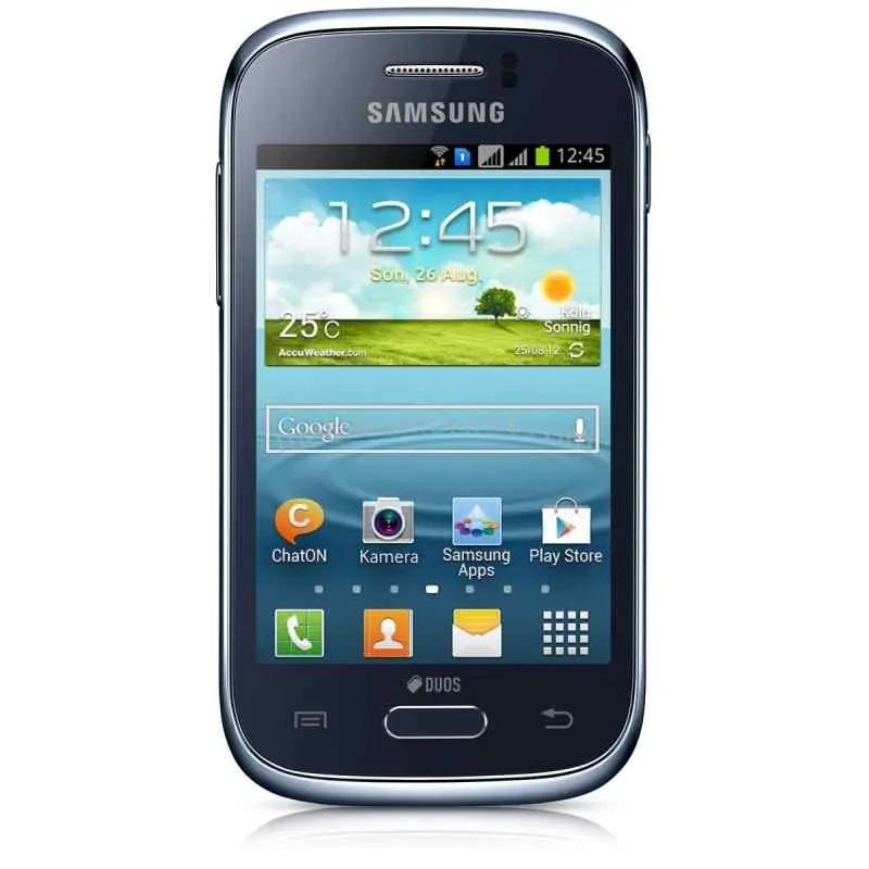 How to unlock samsung  Galaxy  Young Duos GT S6312 by code 