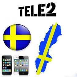 unlock  iPhone  6+ 6 5S 5C 5 4S 4 3GS 3  network Tele2 Sweden