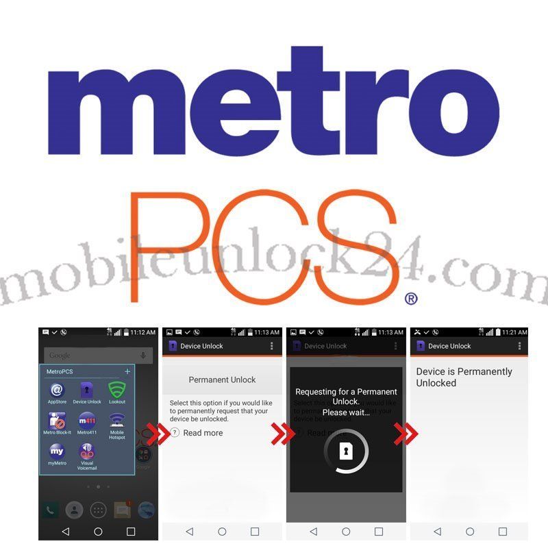metropcs device unlock app download